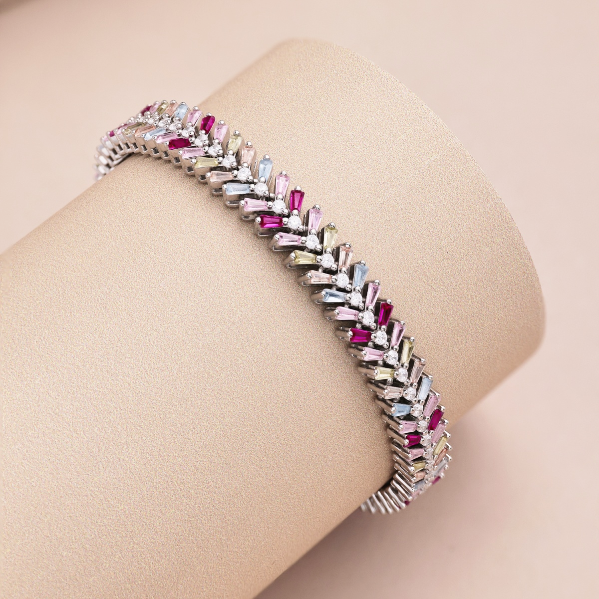 ZAINA™ Aurora Baguette Bracelet 🌈