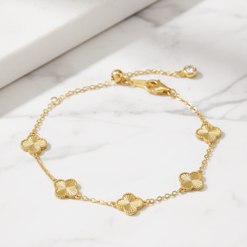 ZAINA™ Gold Leaf Bracelet 💛