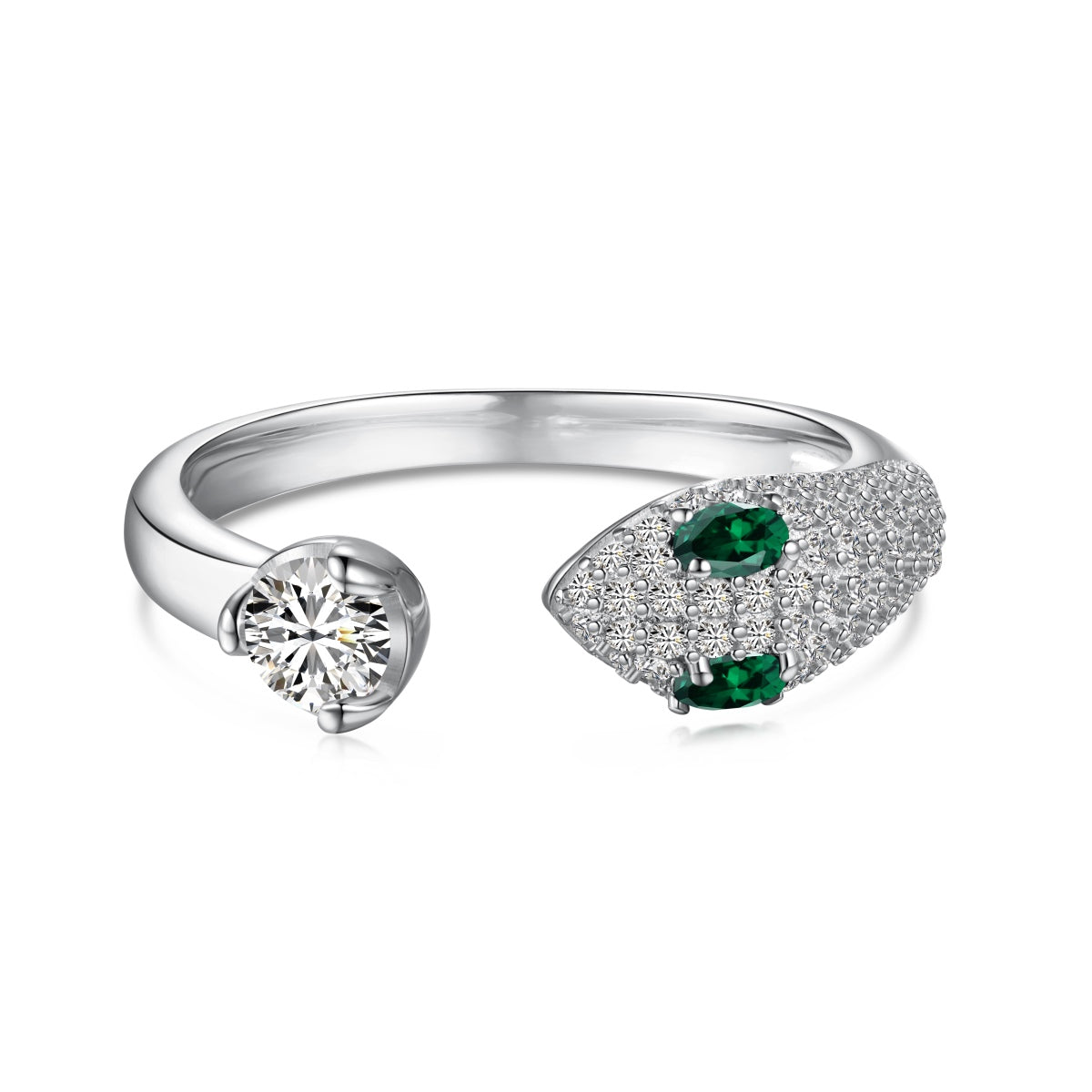 AMOR™ «Serpentine» Pierścionek