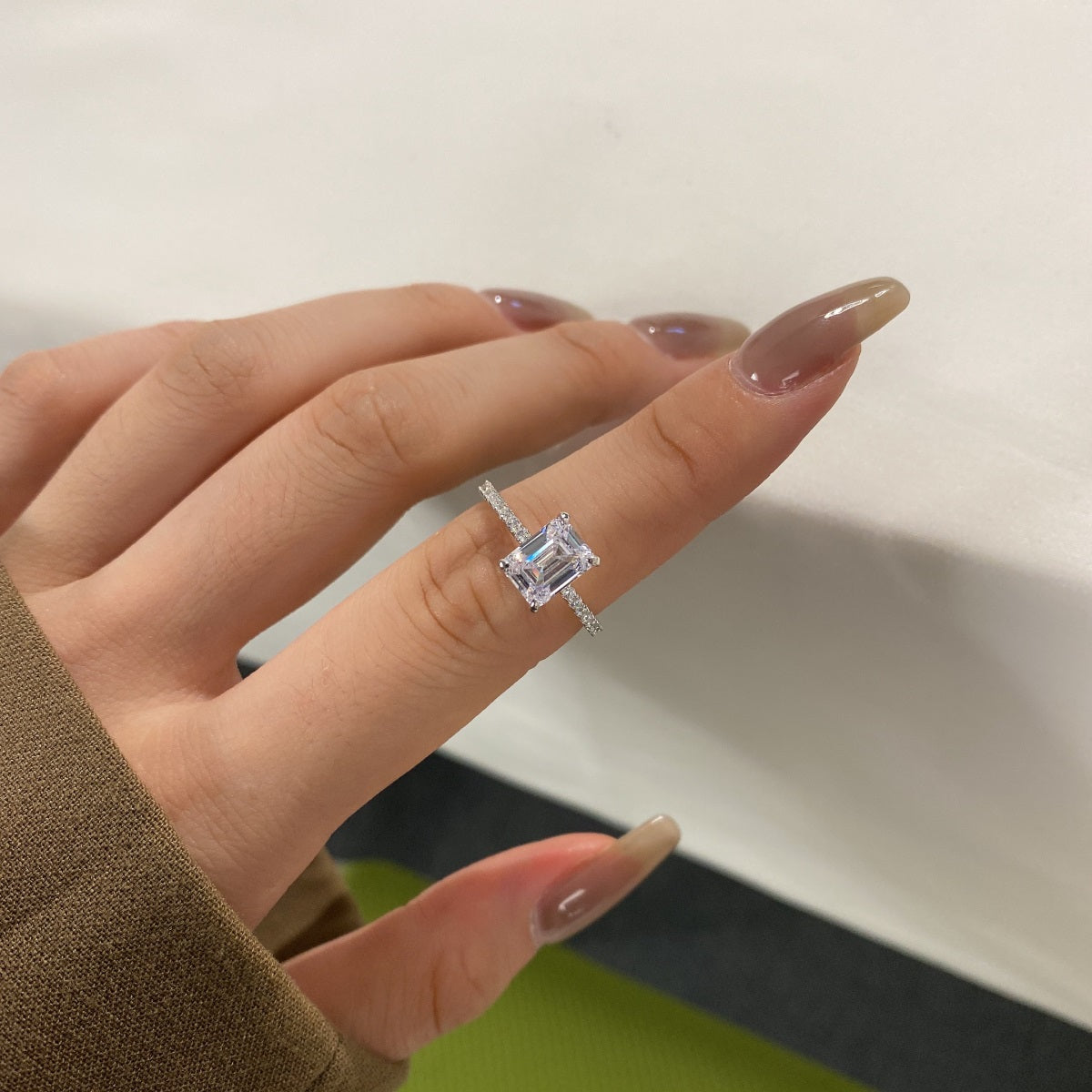 ZAINA™ Dazzling Cut Ring 💎