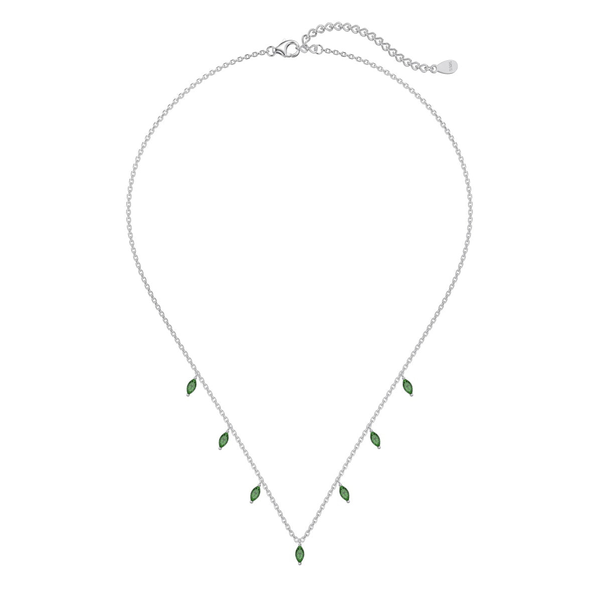 ZAINA™ Emerald Vine Necklace 🌿