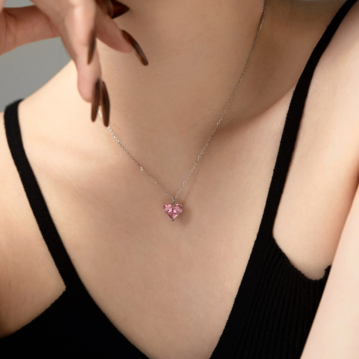 ZAINA™ Heart Reborn Sterling Silver Necklace 💔