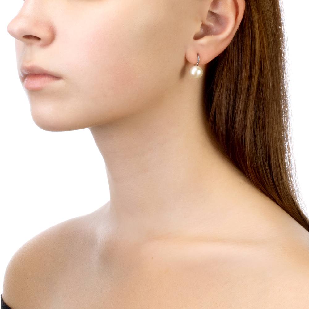 ZAINA™ Pearl Symphony Sterling Silver Earrings 🐚