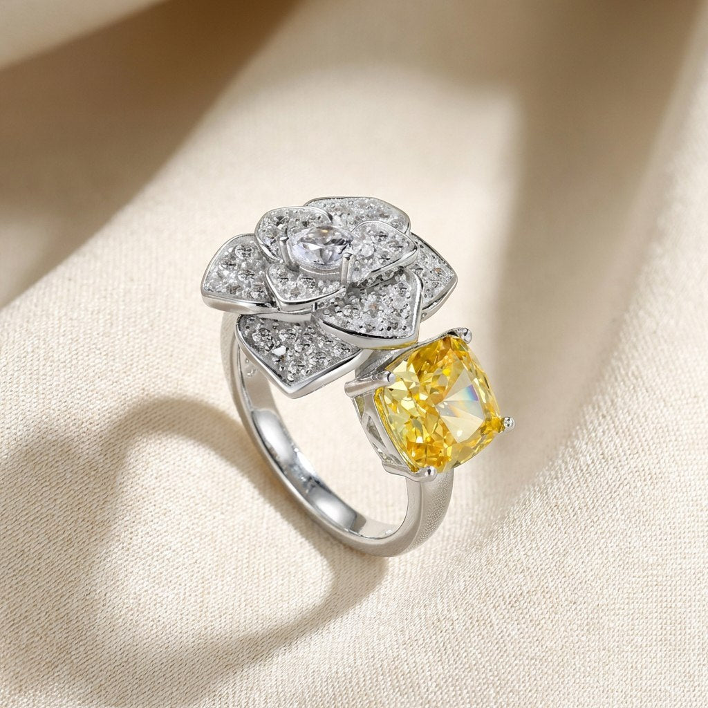 ZAINA™ Camellia Ring