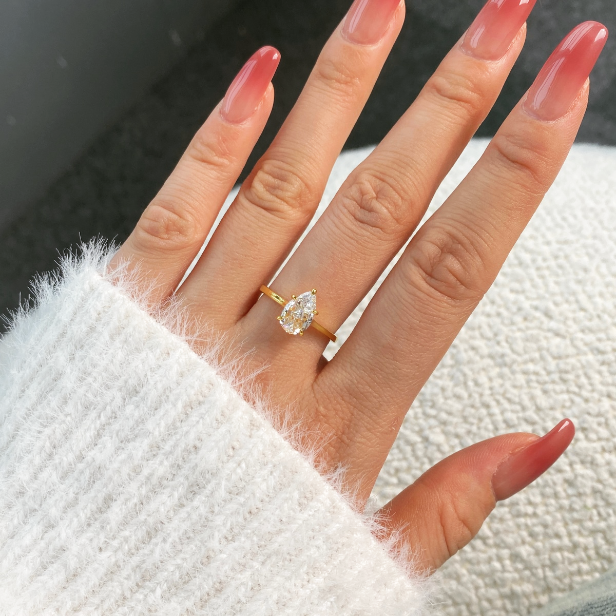 ZAINA™ Dubai Gem Sterling Silver Ring ✧