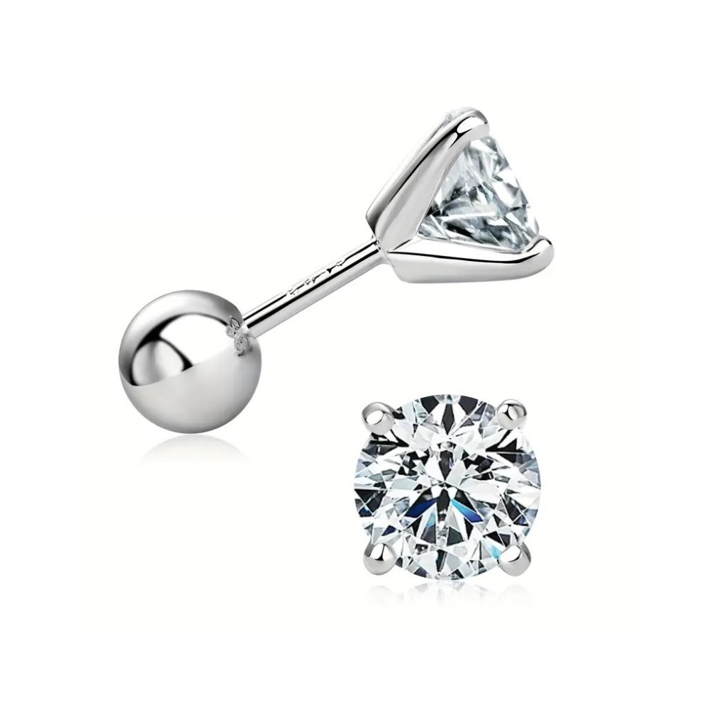 ZAINA™ 1ct Safa Glow Stud Earrings 🌠