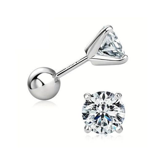 ZAINA™ 1ct Safa Glow Stud Earrings 🌠