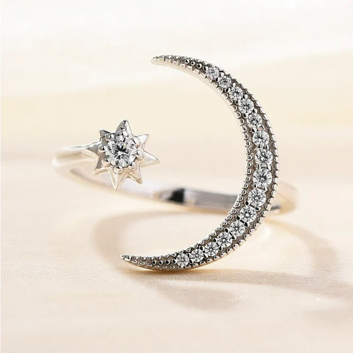 ZAINA JEWEL™ Hilal Star Ring 🌙