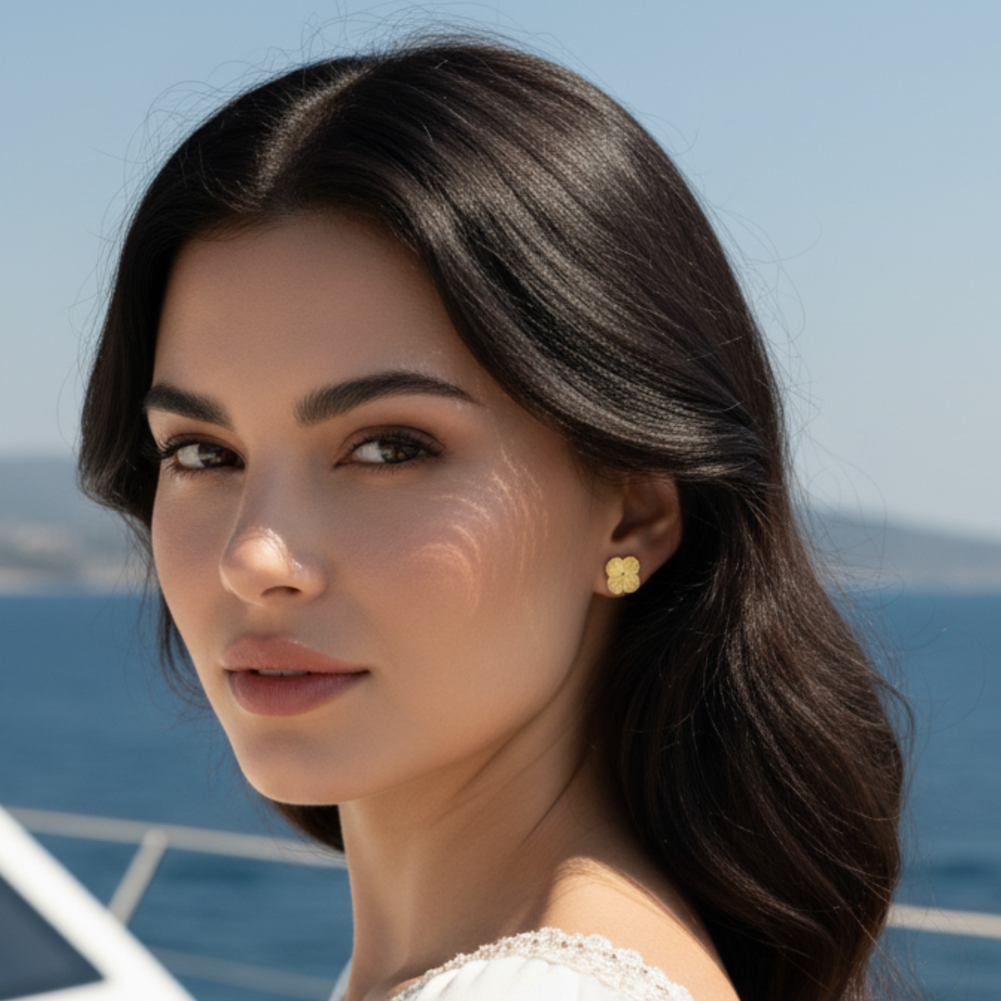 ZAINA™ Gold Leaf Sterling Silver Bracelet 💛