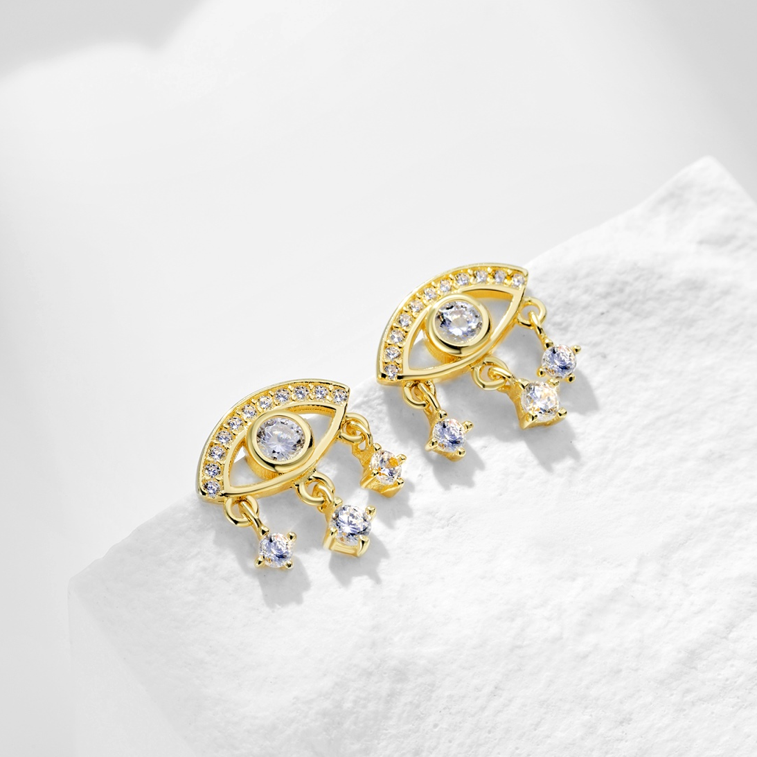 ZAINA™ Afiya Sterling Silver Stud 🧿