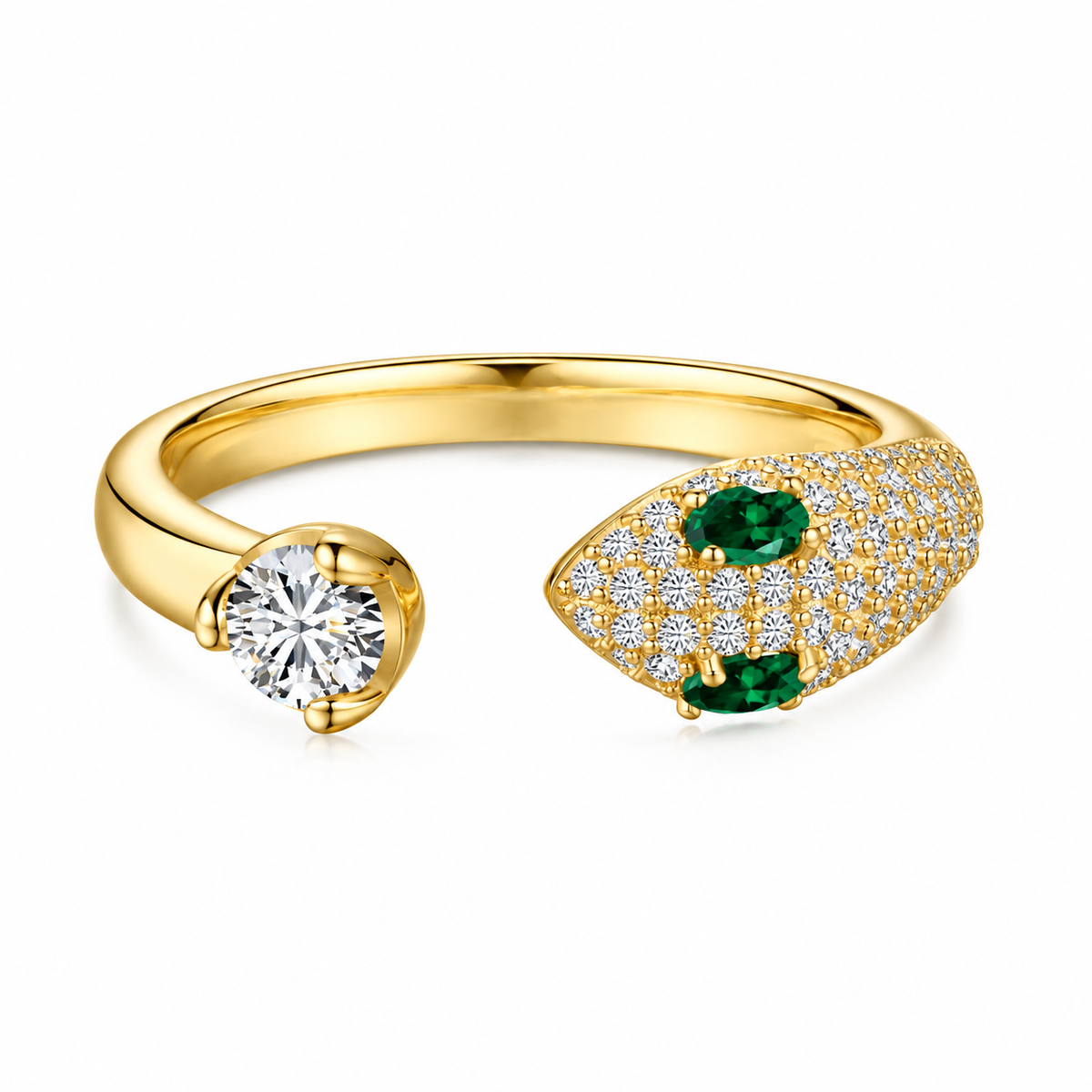 AMOR™ «Serpentine» Pierścionek