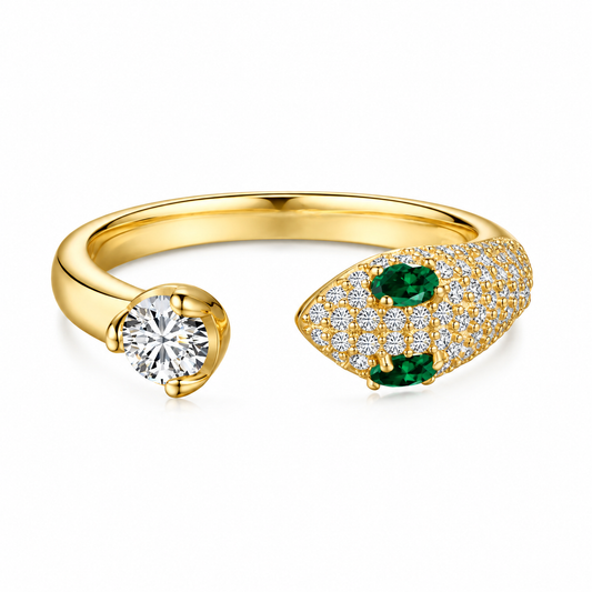 AMOR™ «Serpentine» Pierścionek