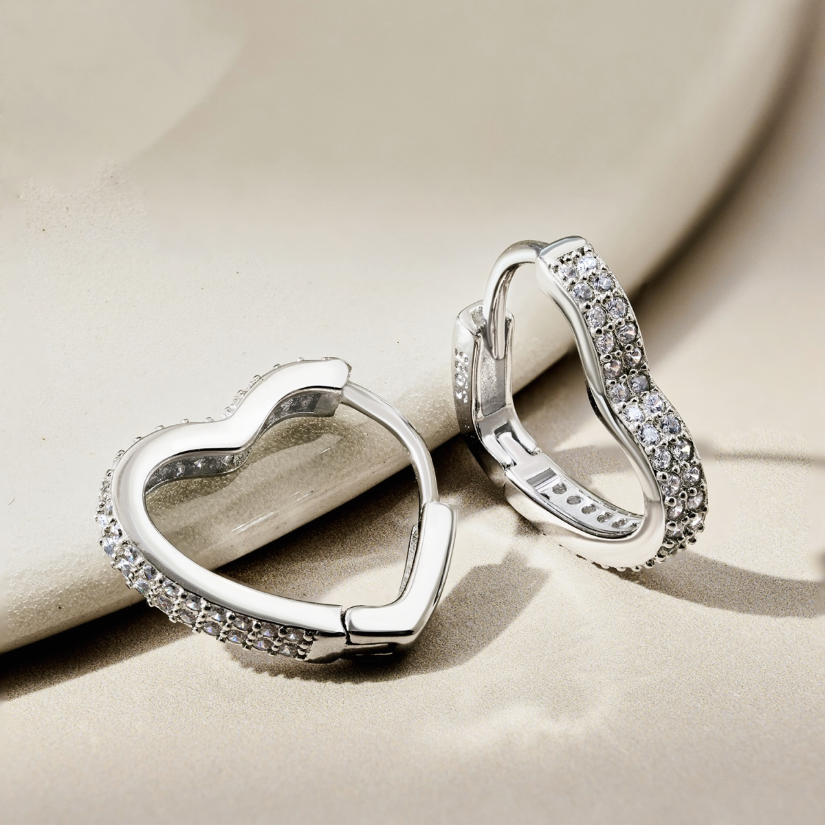 ZAINA™ Pure Heart Earrings