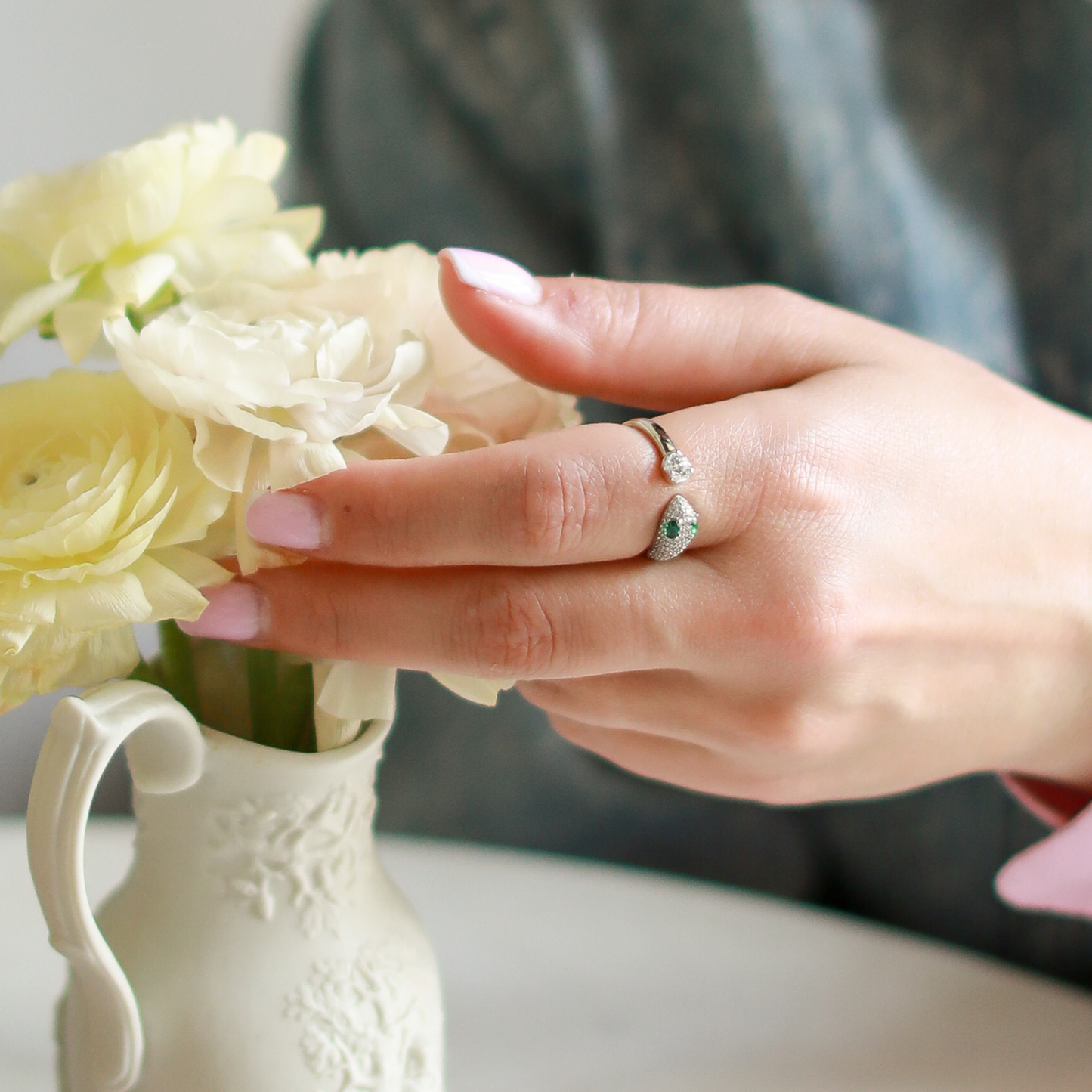 ZAINA™ Serpentine Ring