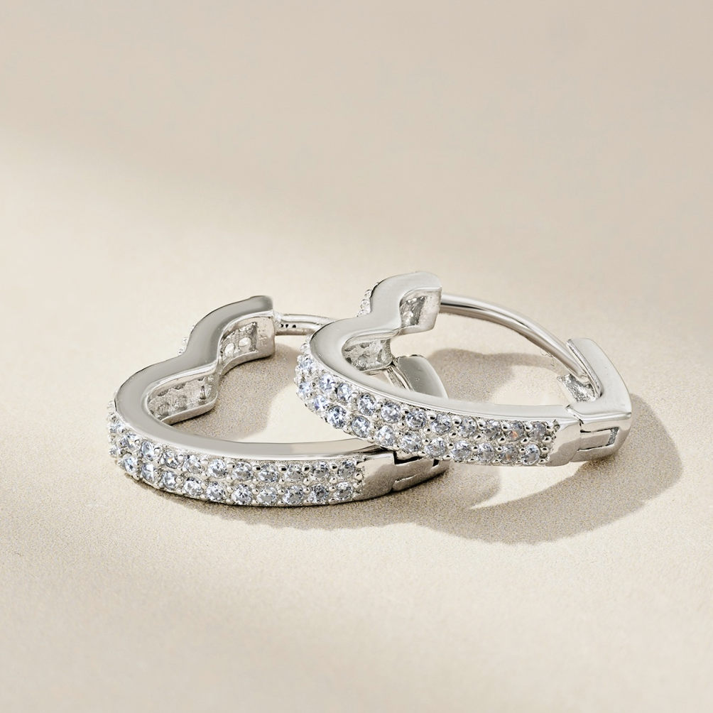 ZAINA™ Pure Heart Earrings