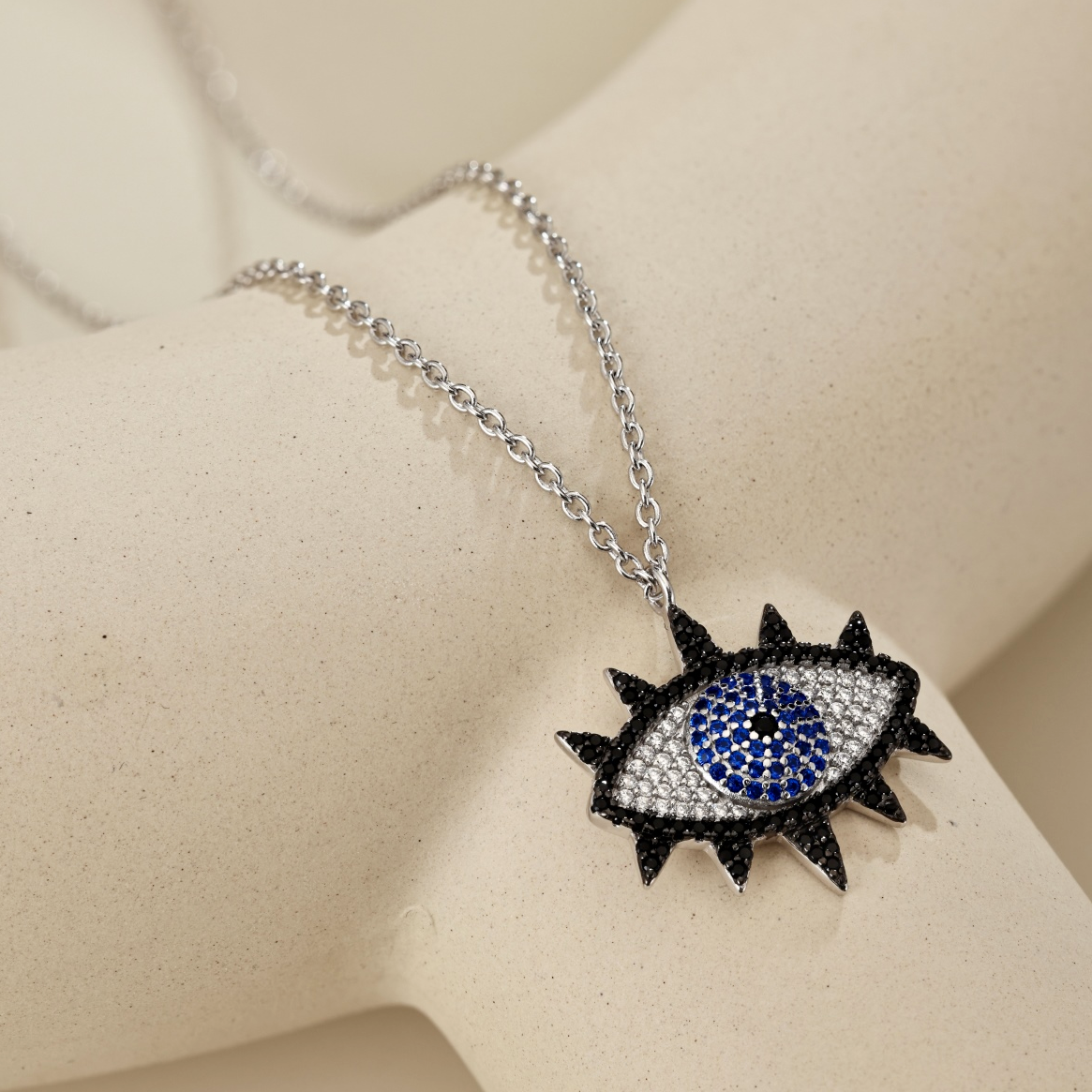 ZAINA™ Bold Evil Eye Necklace 🧿