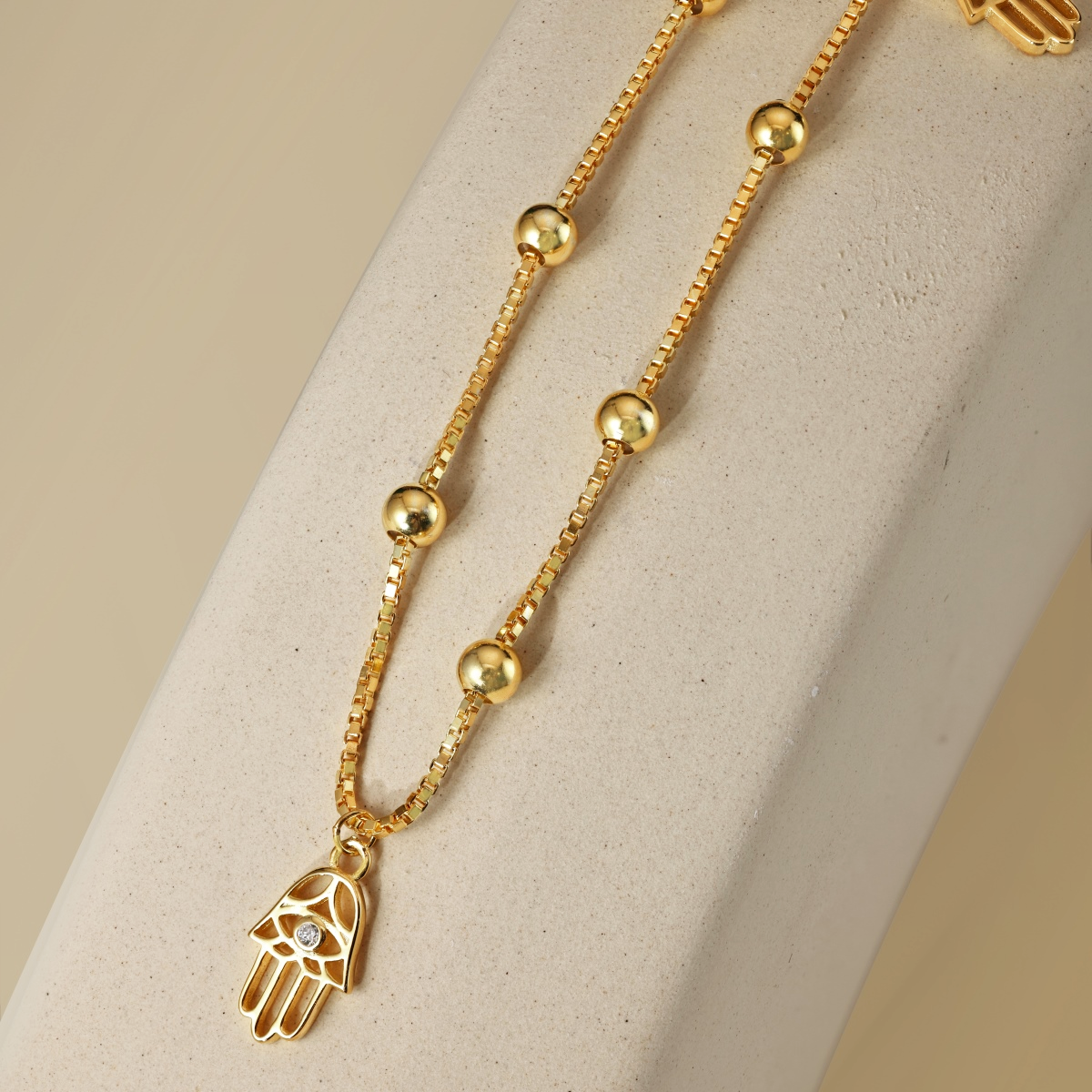 ZAINA™ Hamsa Light Necklace 🖐️