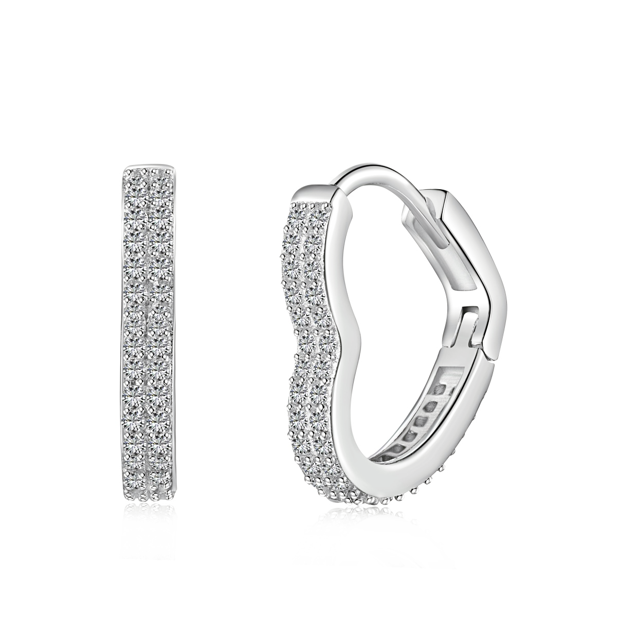 ZAINA™ Pure Heart Earrings