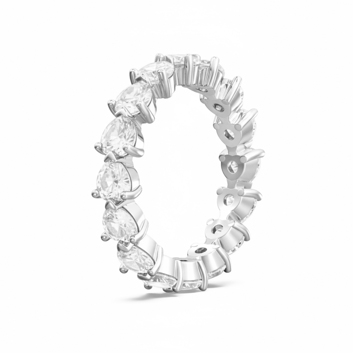 ZAINA™ Hearts Sterling Silver Ring 💖