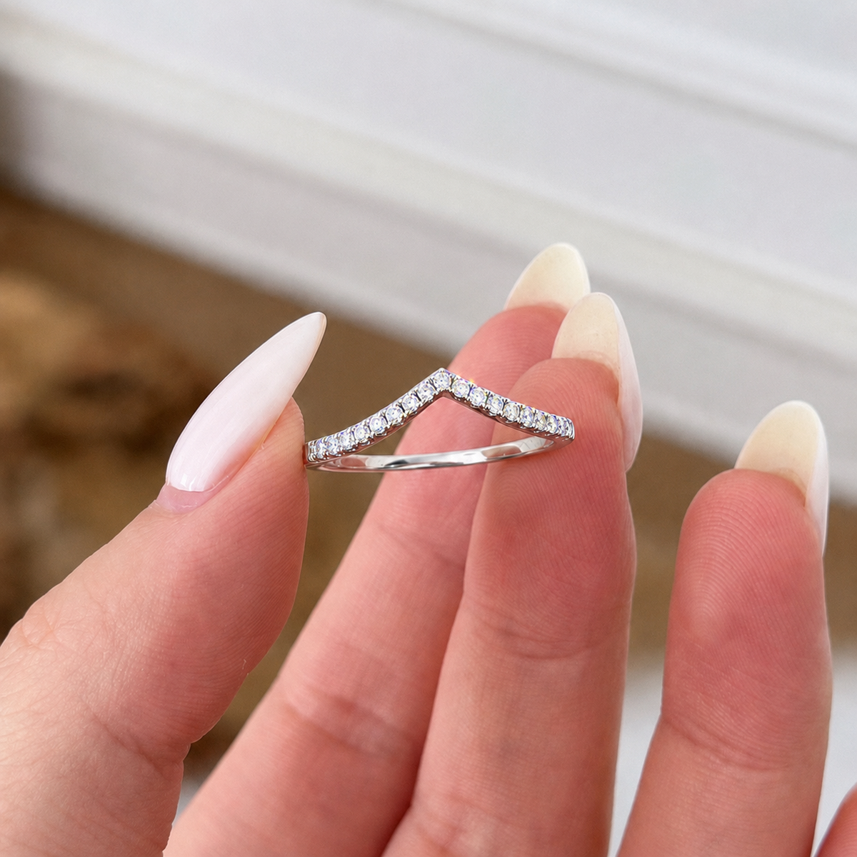 ZAINA™ Wave Ring