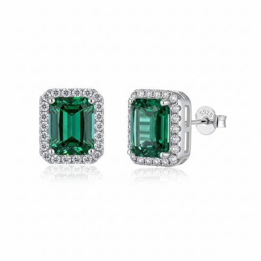 ZAINA™ Emerald Majesty Earrings 💚