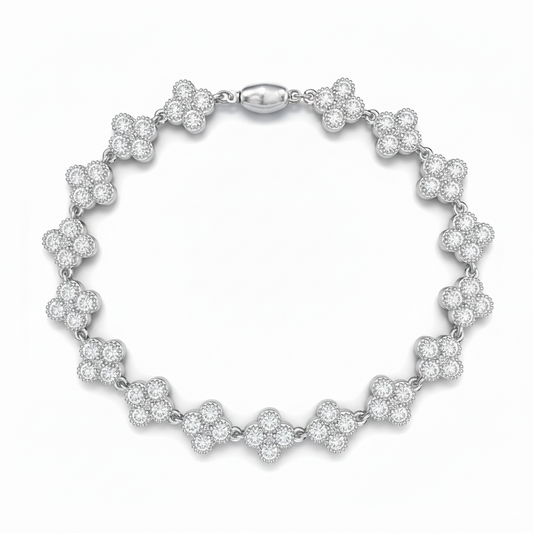 ZAINA™ Luxury Clover Bracelet 🦢