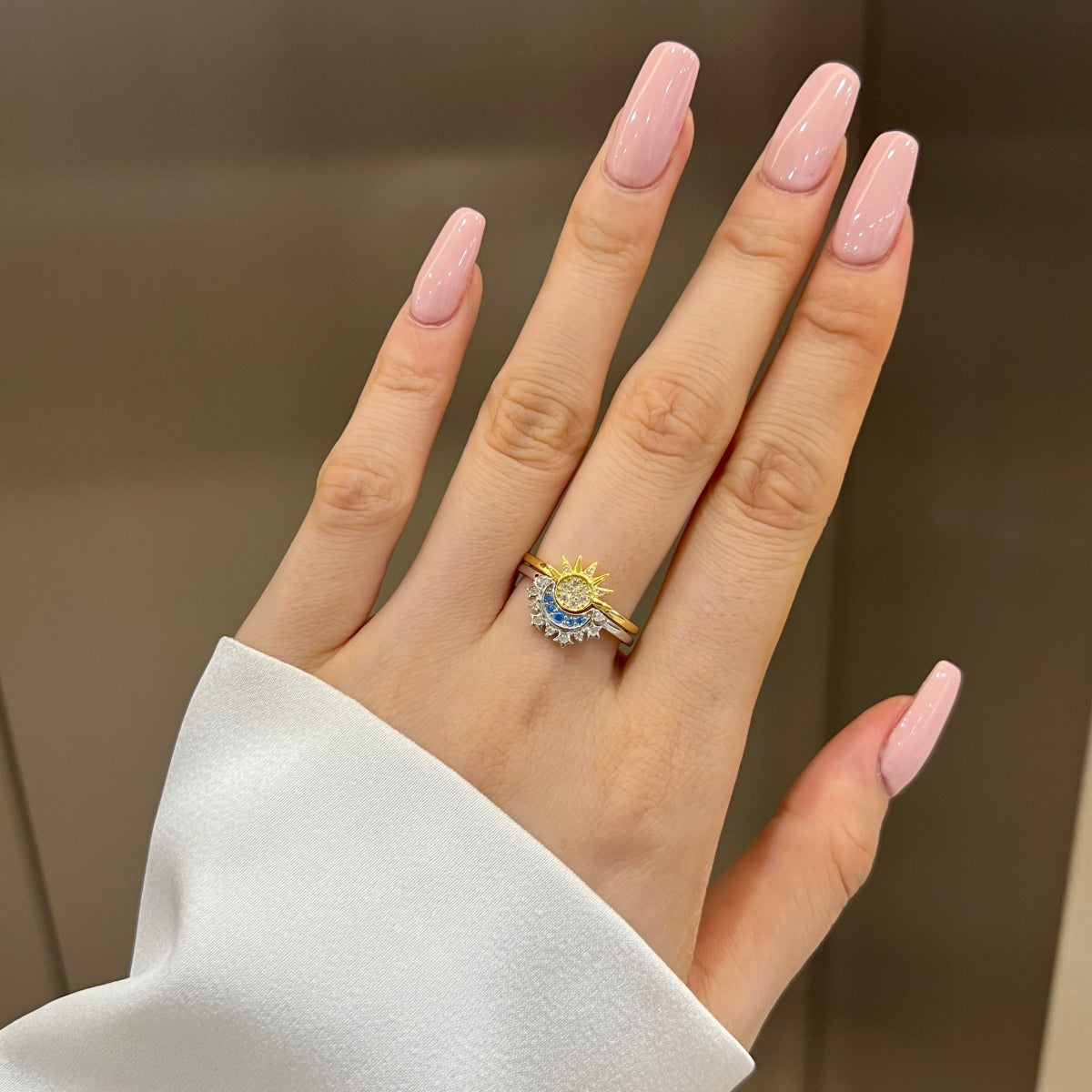 ZAINA JEWEL™ Celestial Harmony Rings 🌙☀️