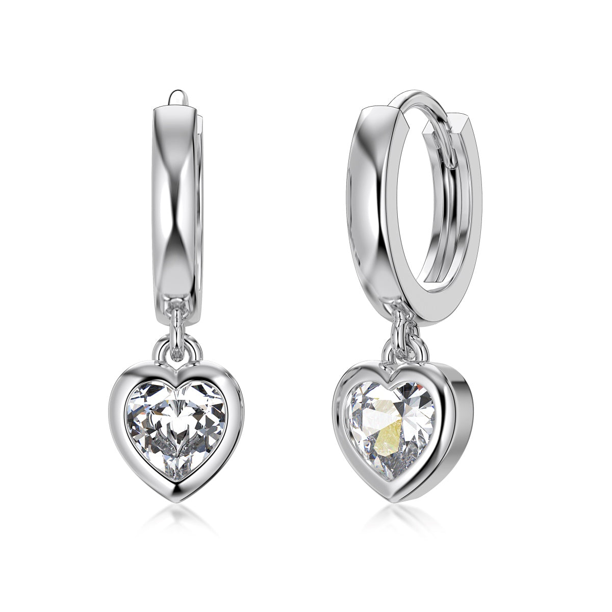 ZAINA™ Heart Earrings