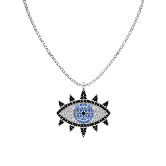 ZAINA JEWEL™ Bold Evil Eye Necklace 🧿