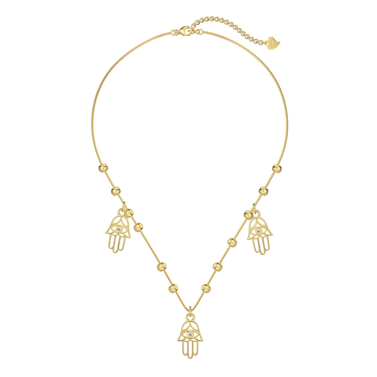 ZAINA™ Hamsa Light Necklace 🖐️