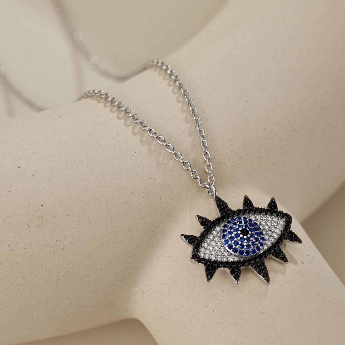 ZAINA JEWEL™ Bold Evil Eye Necklace 🧿