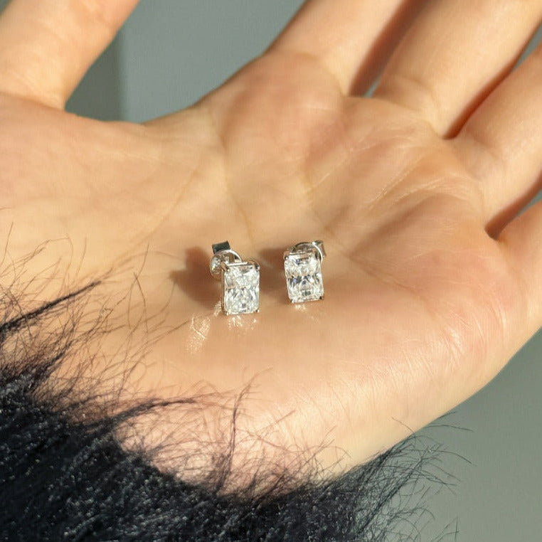 ZAINA™ Flawless Crystal Sterling Silver Stud ✨