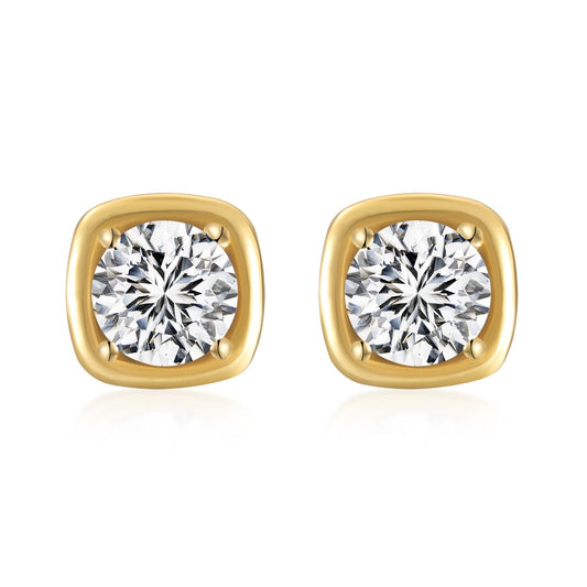 ZAINA™ Serenity Sterling Silver Stud Earrings 🌟