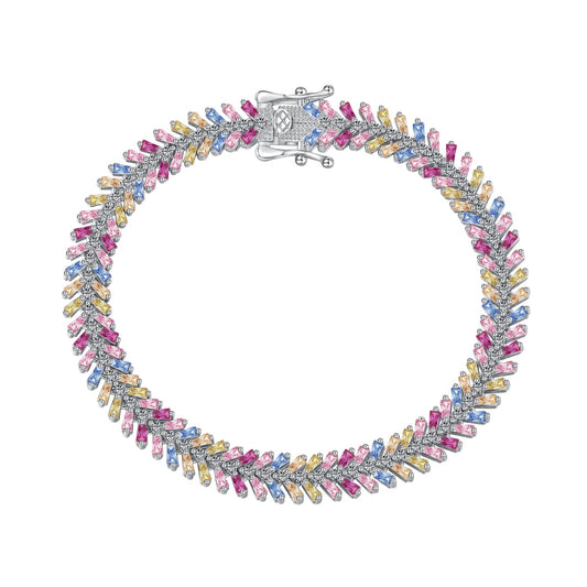 ZAINA JEWEL™ Aurora Baguette Bracelet 🌈