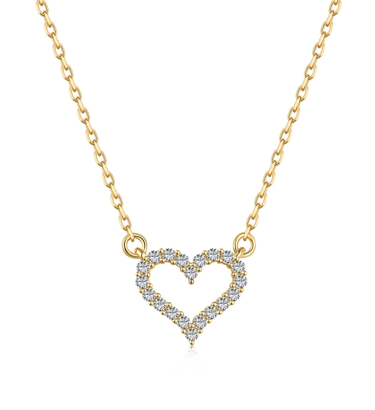 ZAINA JEWEL™ Diamond Heart Necklace 🥰