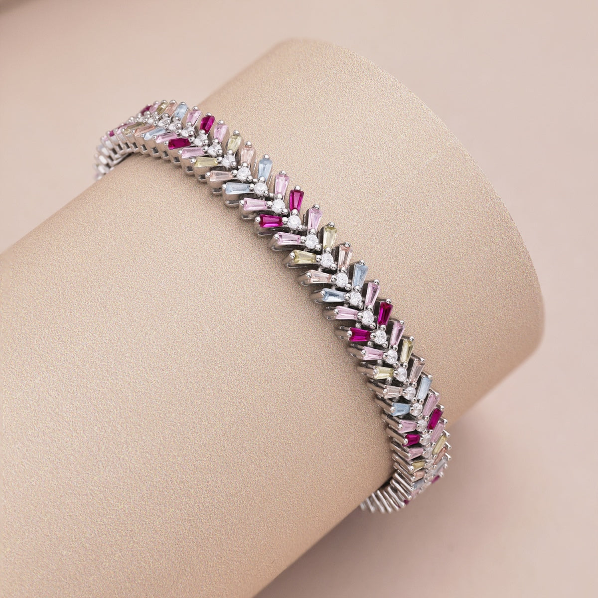 ZAINA JEWEL™ Aurora Baguette Bracelet 🌈