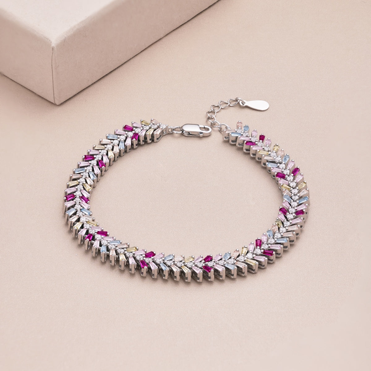 ZAINA JEWEL™ Aurora Baguette Bracelet 🌈