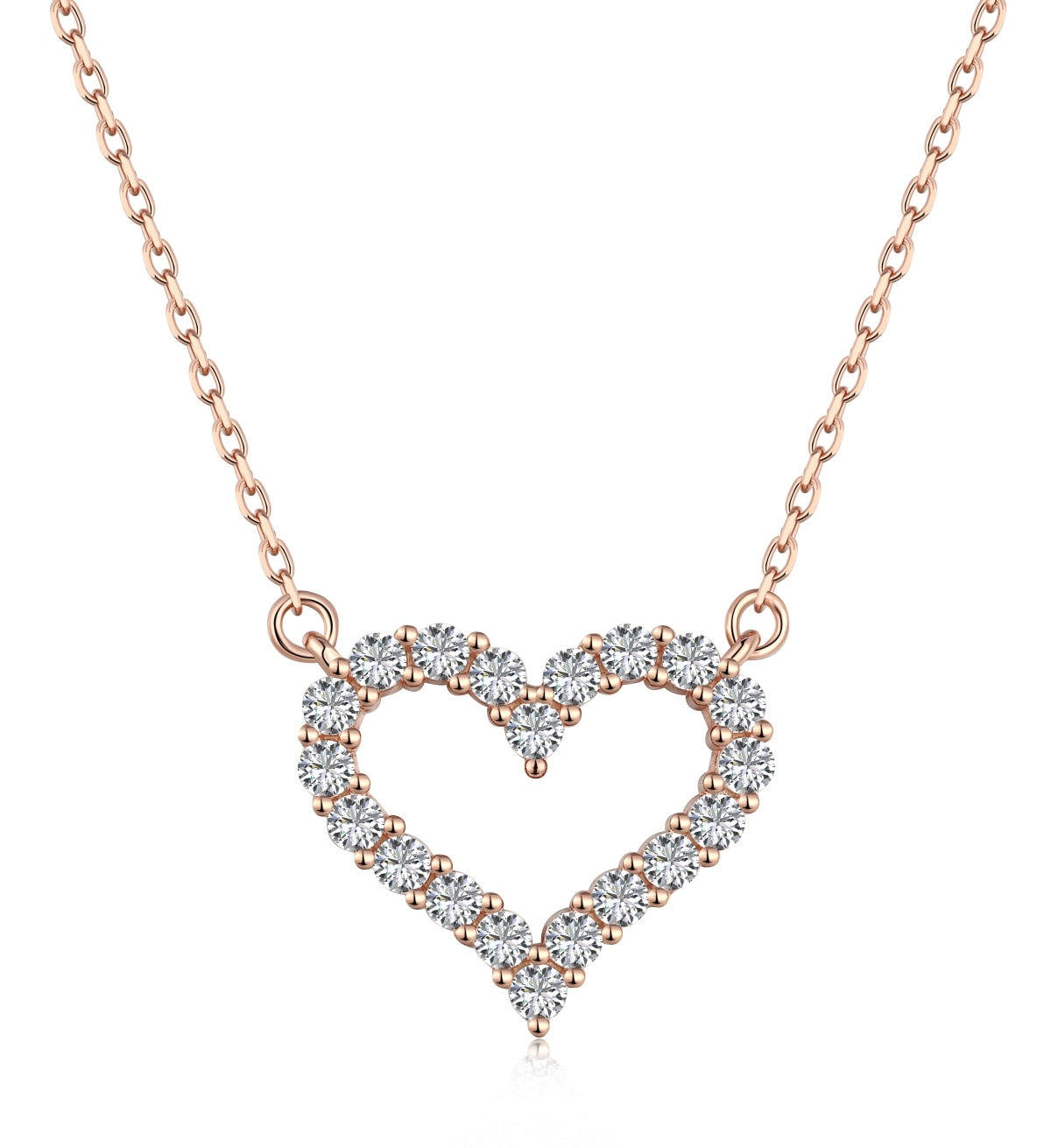 ZAINA™ Diamond Heart Necklace ♡