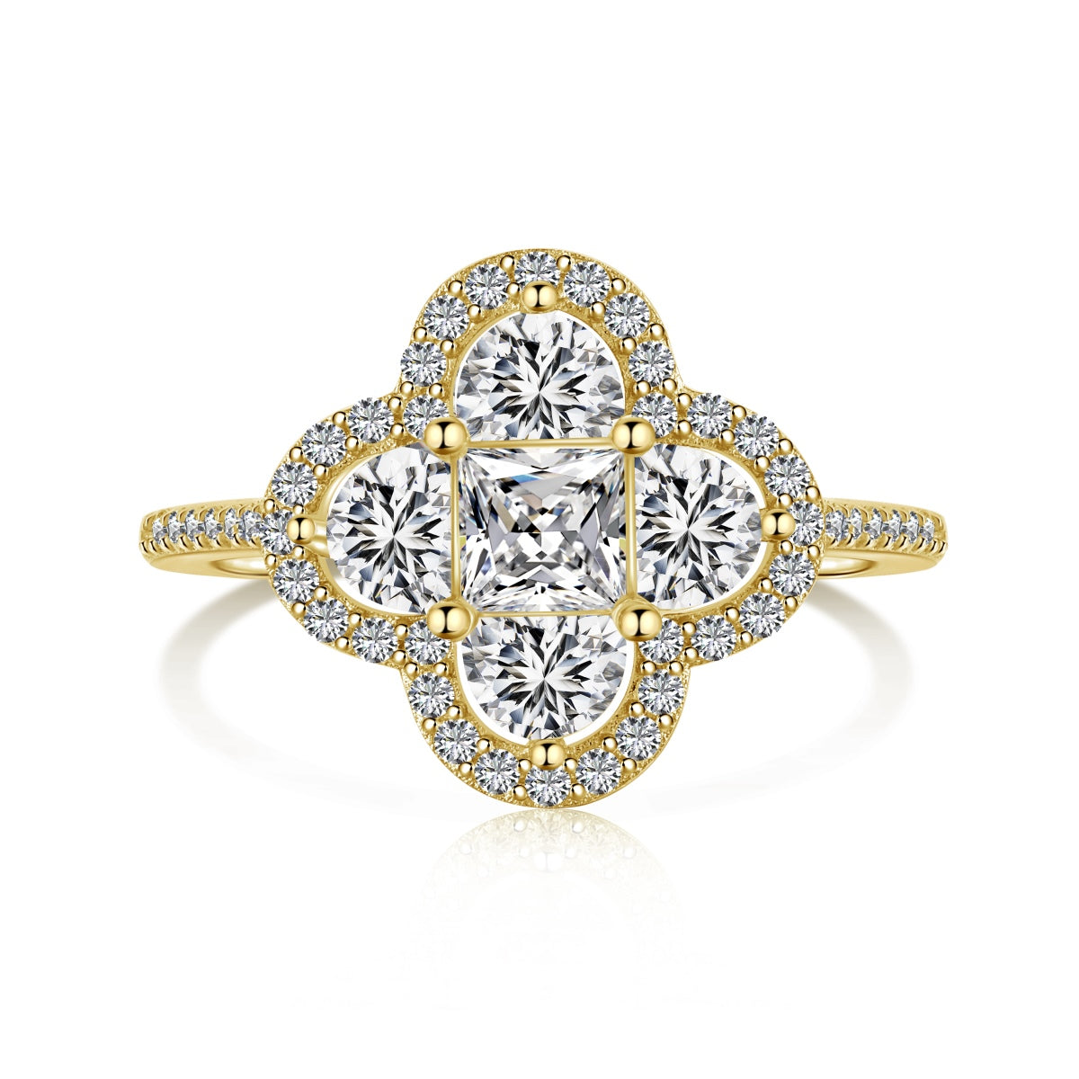 ZAINA JEWEL™ Charmed Clover Ring 🎇