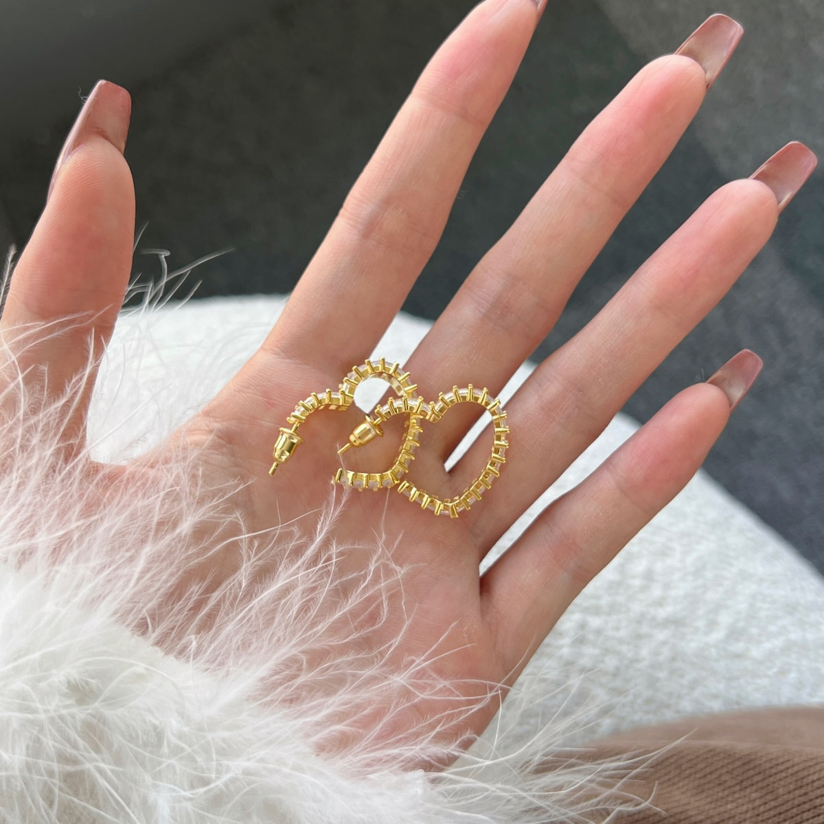 ZAINA™ Heartbeat Sterling Silver Earrings 💖