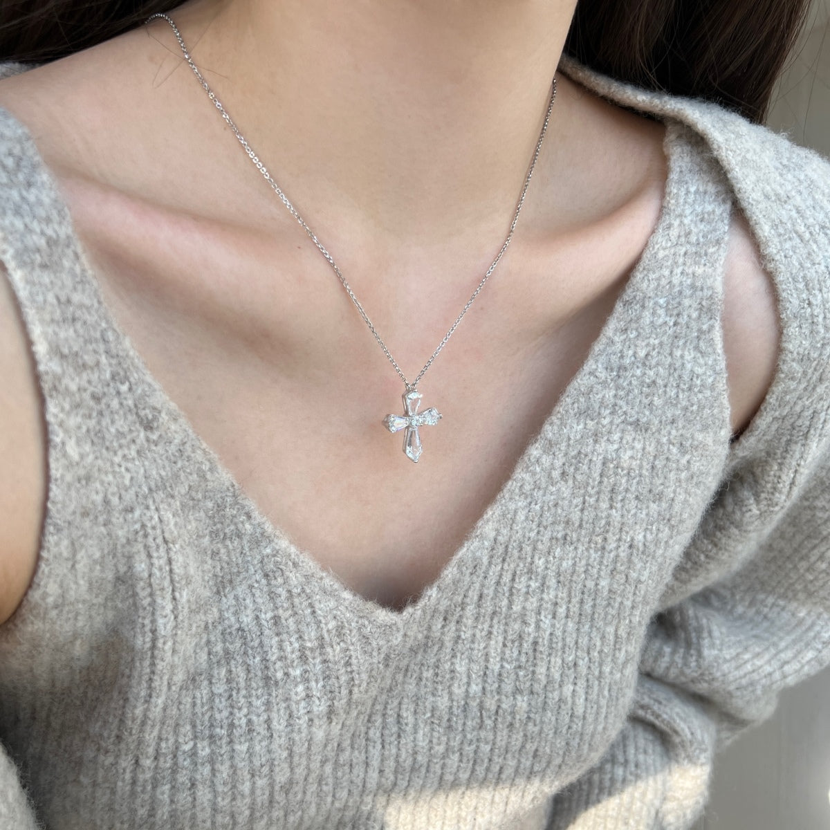 ZAINA JEWEL™ Luminous Cross Necklace ✝️