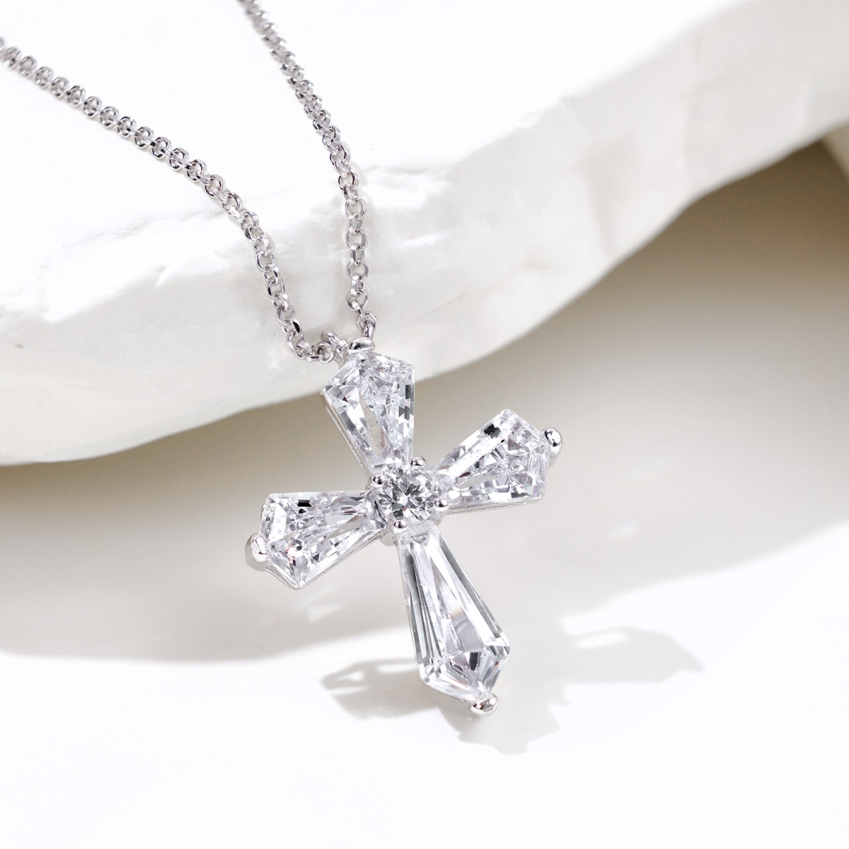 ZAINA™ Radiant Cross Necklace ✤