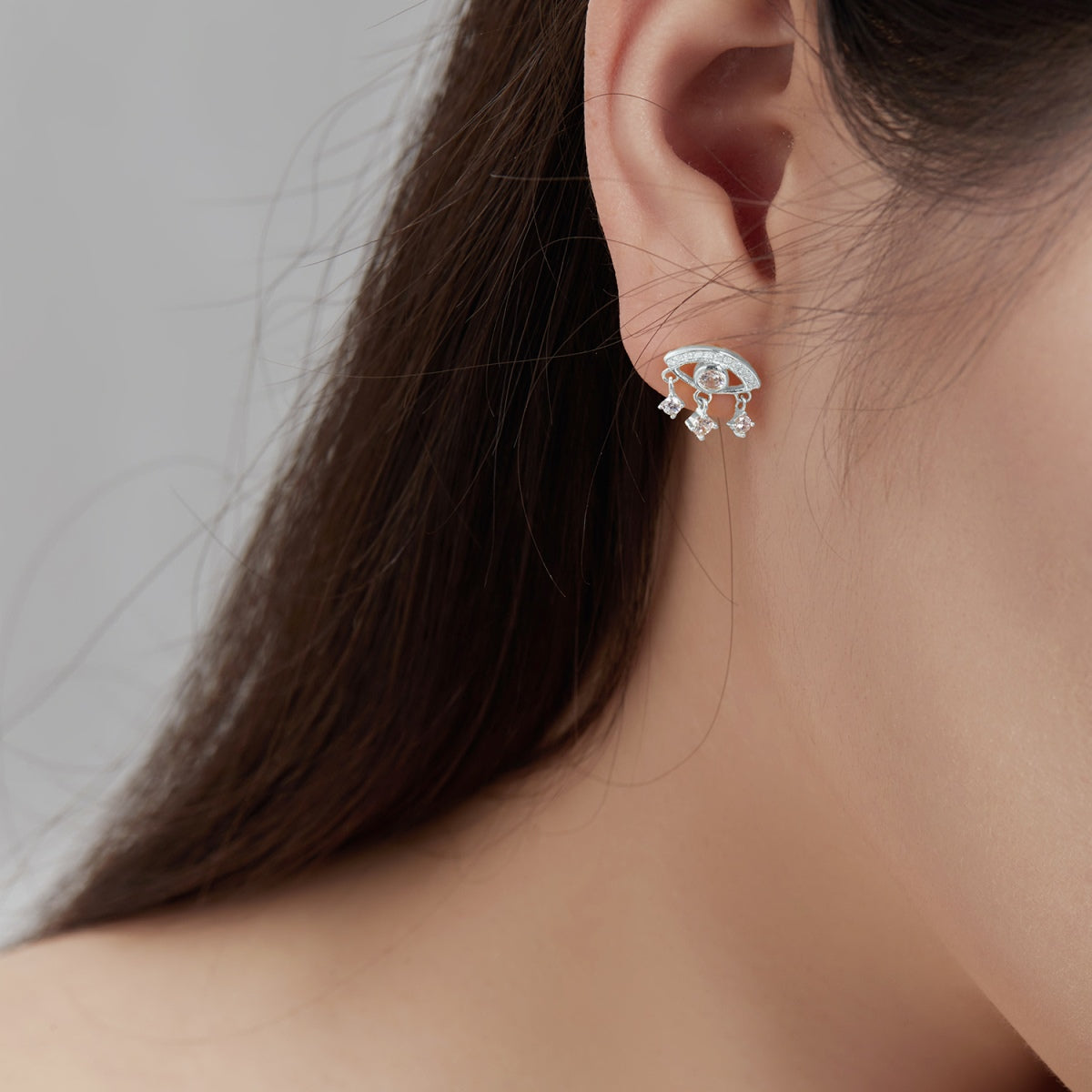 ZAINA™ Afiya Sterling Silver Stud 🧿