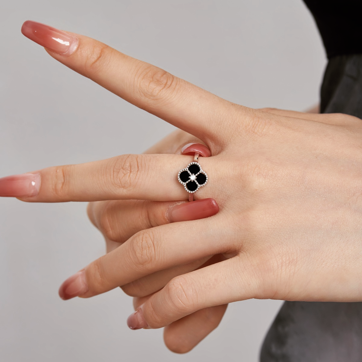ZAINA™ Charmed Clover Ring ♣️
