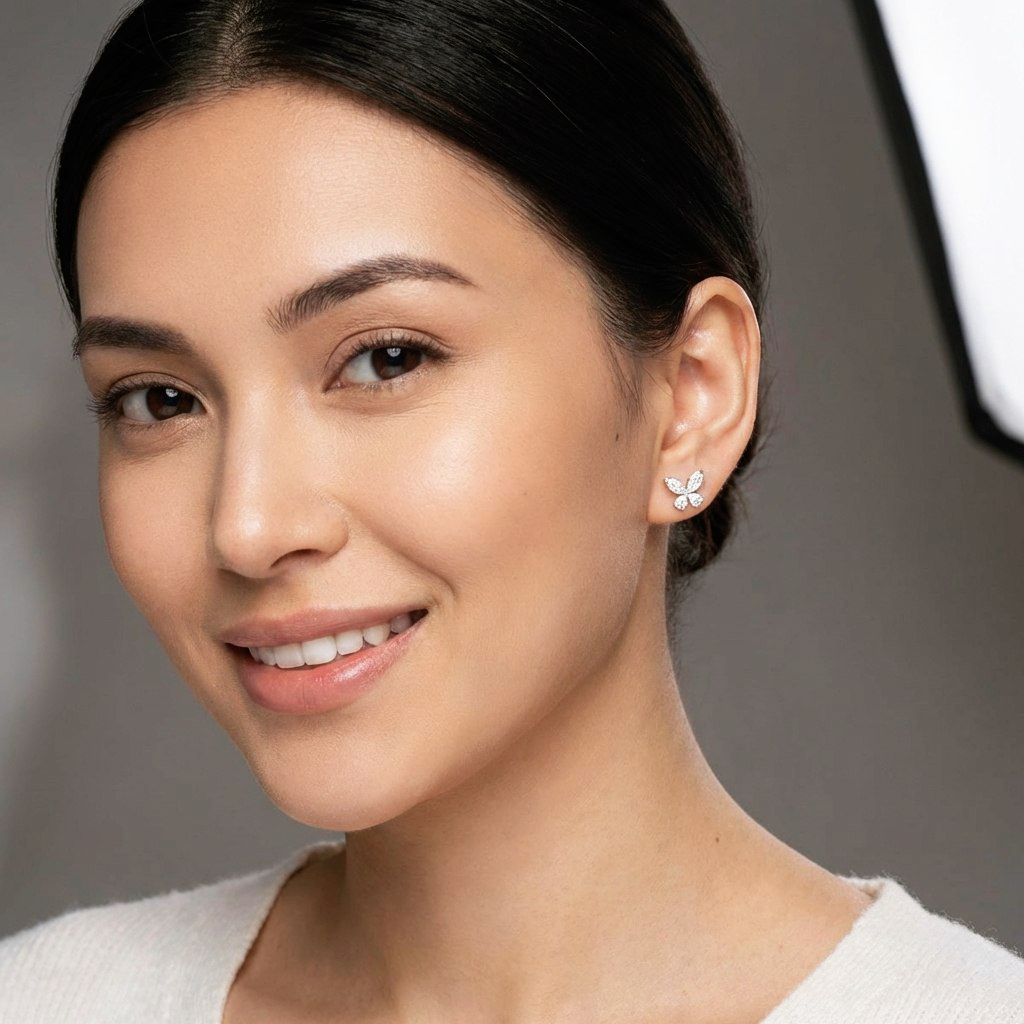 ZAINA™ Butterfly Stud Earrings
