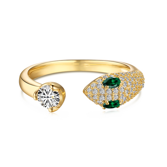 ZAINA™ Serpent Wisdom Ring 🐍