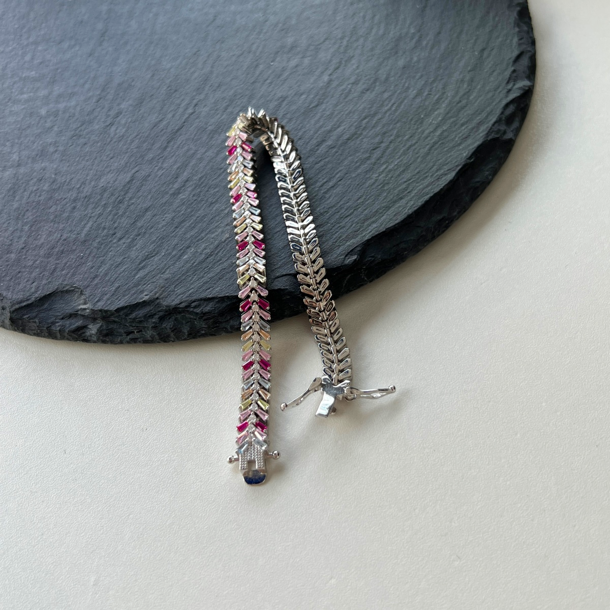 ZAINA™ Aurora Baguette Bracelet 🌈