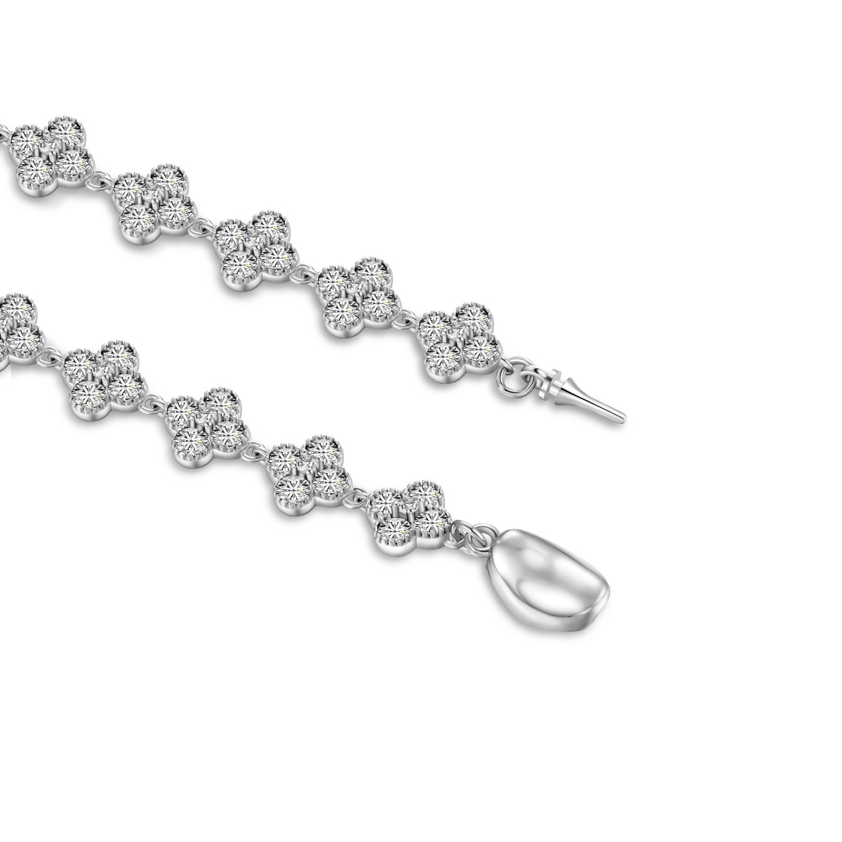 ZAINA™ Luxury Clover Bracelet 🦢