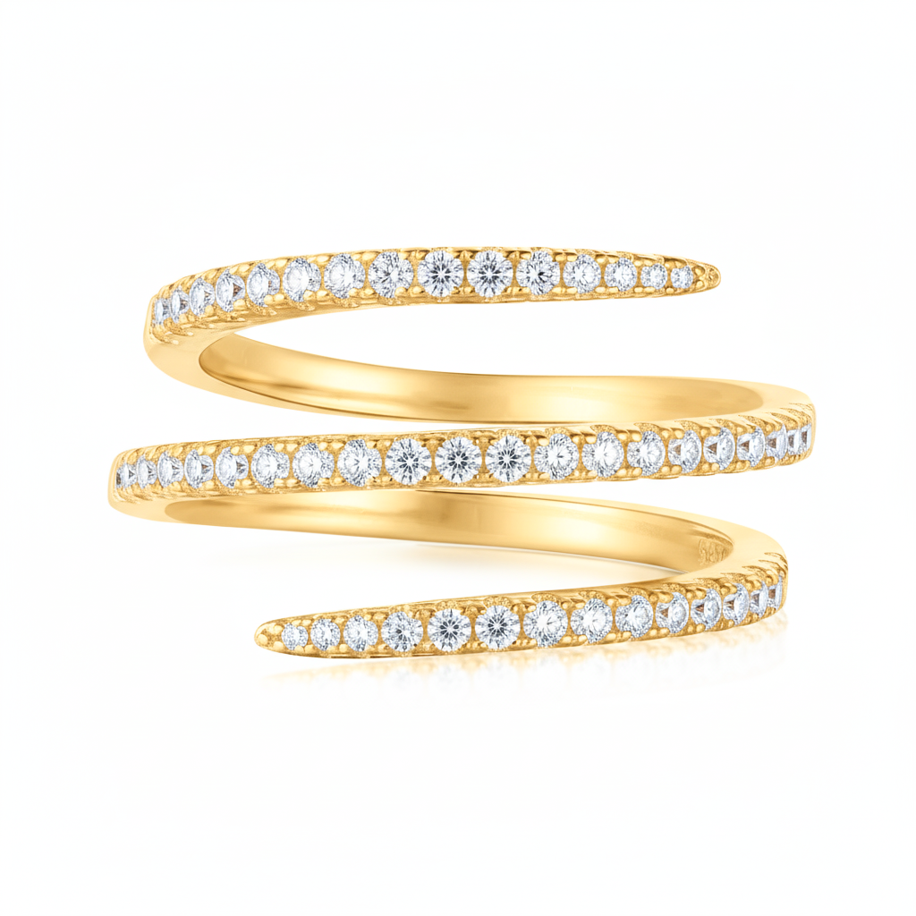 ZAINA™ Glowing Helix Ring 🌪️