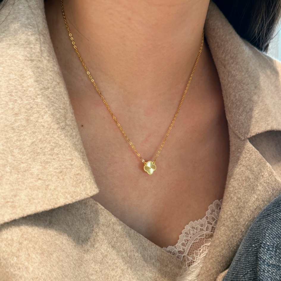 ZAINA™ Gold Leaf Sterling Silver Bracelet 💛